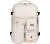 Mochilas de viaje para hombres y mujeres, computadoras portátiles de Negocios impermeables, bolso aprobado por la aviación 22l, con compartimento de zapatos independientes