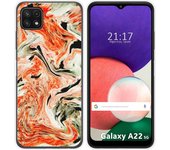 Funda Silicona para Samsung Galaxy A22 5G diseño Mármol 12 Dibujos