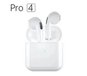 Pro4 TWS Bluetooth Headphones 9D Stereo Wireless Earphones InEar HiFi Earbuds HandsFree Headset With Microphone For Xiaomi