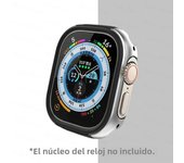 Titanium Color Cover for Apple Watch Ultra2 49mm Zinc Alloy Matte Waterproof Protector Aluminum Case IWatch Series Ultra 2 49