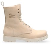 Shoes Botas Militares Mujer marca Panama Jack modelo Frisia B8 para mujer en color crudo