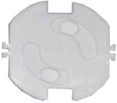 Tapa enchufe base T/TL (blister 10 unidades) | EDM 04000