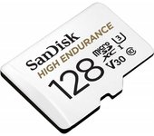 Sandisk Micro SD 128GB Class 10 100MB/S U3 High Endurance + Adaptador SD
