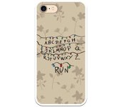 Funda compatible con iPhone 7 - 8 - stranger pared luces