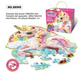 Cartoon Irregular Puzzles Paper 128 Pieces for Kid Educational Toy Various Mermaid Space Polar Bear Shark Elephant Gift for Kid