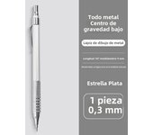 Mechanical Pencil 0.3 0.5 0.7 mm Full Metal Low Center of Gravity Art Drawing Painting Automatic Pencil Office School Art Supply