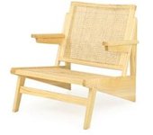 Butaca Olmo Ratan 60X48X70