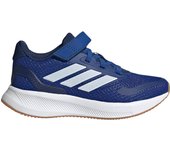 Zapatillas Adidas Runfalcon 5 El C Azul Blancas Jp5147 Running Niño