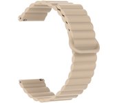Magnetic Silicone Strap For Garmin Forerunner 165/168/245/645/265/255/Vivoactive 3 4 5 Sports Band For Garmin Venu 2 3 3S SQ SQ2