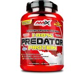 Amix Nutrition Proteína Predator Protein 1kg con Complejo Multi-enzimático Digestivo y BCAA Esenciales