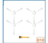 Accessories Dreame Bot D10 Plus RLS3D Robot Vacuum Cleaner Hepa Filter Mop Main Side Brush Dust Bag Replacement Parts