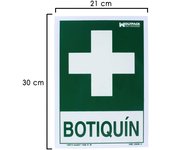 SANCO STORE - WOLFPACK LINEA PROFESIONAL Cartel Botiquin 30x21 cm.