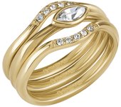 BREIL Colección MY LUCKY COLLECTION, Anillo Mujer en Acero Coloreado, Ideas de Regalos para Mujer