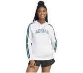 Sudadera Adidas Mujer Blanco/Verde JV9149