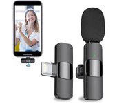 . Micrófono de Solapa Inalámbrico Para Móviles