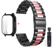 Case+ Metal Strap For Redmi Watch 5 Active TPU Soft Case For Xiaomi Redmi Watch 5 Lite Men Stainless Steel Watchband Correa