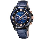 Reloj Lotus Chrono 18881/2 acero y piel azul