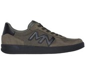 Skechers 210911_OLV Zapatillas deportivas para hombre verdes en textil y ante 82711