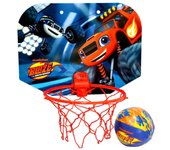 Mini basket infantil para niños y niñas, con diseños exclusivos de Blaze and The Monster Machines (2155) Mini canasta de baloncesto. Incluye una pelota. Ligero y fácil de montar. Calidad al mejor precio. De acuerdo a la normativa CE. +3 años