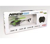 Helicoptero Radio control Whip 2 con luz frontal y radio por infrarrojos, 2 canales 21x9,5x15 cm (Ninco NH90137)