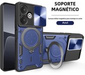 Case For Xiaomi Redmi Note 13Pro Plus13c Xiaomi 14pro 14 Magnetic rotating sliding camera 360 Rotate Kickstand Case Cover