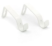 YUNIK HOME- Soportes de Barra de Cortina de Ø 16-20mm, Pack de 2 de Acero Inoxidable para Pared, Resistente.