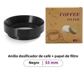 Coffee Dosing Ring Espresso Dosing Funnle 51mm 53mm 58mm Magnetic For Delonghi Breville E61 Portafilter Barista Tool Accessorie