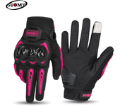 SUOMY New Orange Motorcycle Gloves Summer Men Women Full Finger Touch Screen Motocross Guantes Motorbike Bicycle Cycling Gloves