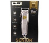 Wahl maquina senior cord/cordless metal edition, wahl senior  5 star wireless metal edition , edición limitada metalica de la mejor máquina de corte de precisión creada para cortes al ras y desvanecimiento del