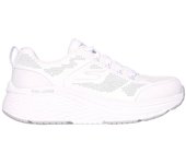 Skechers Max Cushioning Elite 2.0 - Enhanced Zapatillas deportivas para mujer blancas en piel 83900