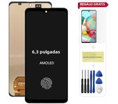 6.5'' For AMOLED For Samsung A51 SM-A515FN/DS A515 LCD Display Touch Screen Digitizer With Frame For Samsung A51 lcd