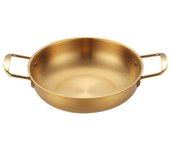 Stainless Steel Cookware Dry Pots Paella Pan Seafood Rice Pot Picnic Snack Plates Home Cooking