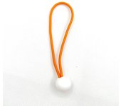 30 Cuerdas elásticas de bolas, Cuerdas elásticas de 15cm/6 ''para lonas de camping, tiendas de campaña, astas de bandera, equipaje y hogar (blanco)