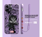 Cartoon Marvel Spiderman Groot Case for Apple iPhone 13 Pro 15 Plus XS Max 12 Mini 14ProMax 11 XR SE 8 7 Square Liquid Cover
