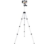 Trípode de aluminio universal para camara de foto o video SANDA Ultra ligero-portátil y versátil para Grabacion de video,transmision en vivo.