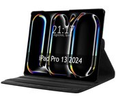 Tumundosmartphone Funda Giratoria 360 para Apple iPad Pro 2024 13 (M4) color Negro
