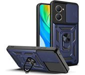 Armor Case For VIVO Y28S Y18 Y18e Y28 Y03 Y02 Y17S Y27 Y16 Y36 5G Cover Lens Protection With Ring Magnetic Holder Coque Fundas