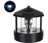 Faro solar LED giratorio para jardín, patio, césped, iluminación para decoración del hogar al aire libre