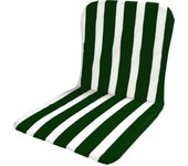 Playa cojin monobloc bajo (4 und)verde-blanco 75x42x1.5cm 10002