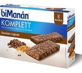 Caja 8 Barritas Bmn  Komplett Choco Crujiente