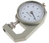 Thickness Gauge 0-10 Mm High Leather Metal Shell,thickness Gauge Pointed Thickness Gauge Thickness Gauge Flat Head Micro Gauge Accuracy Leather Thickn