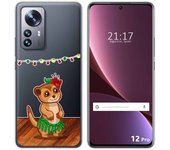 Funda Silicona Transparente para Xiaomi 12 Pro 5G diseño Suricata Dibujos