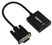 Adaptador vga a hdmi con entrada de audio approx appc25