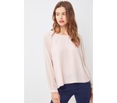 LOVE & MONEY Blusa LOVE&MONEY Fluida con Espalda Escotada y Pedrería - REF: H15304 - Elegante y Cómoda