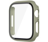 Glass+Cover For Apple Watch case 9 8 7 6 SE 5 3 Accessorie Screen Protector iWatch Series 45mm 41mm 44mm 40mm 42mm 38mm
