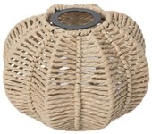 Paper Rope Lamp Shade Boho Chandelier Shade Handwoven Lamp Shade Light Fixture Shade for Floor Pendant Hotel Table Lamps Office