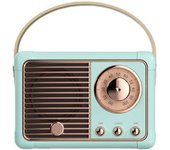 Altavoz Bluetooth retro - Decoración vintage - Altavoz Bluetooth inalámbrico portátil