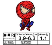 Cartoon Miniso Disney Marvel Spiderman Patches Embroidery Iron On Clothes Jeans Apparel Decoration Appliques Sewing Clothing