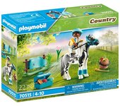 Playmobil 70515 Poni Coleccionable Lewitzer Country Edad: 4+ 22PL70515
