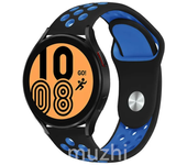 22mm 20mm watch Band for Samsung Galaxy Watch 7-FE-6-5-pro-4-Classic/active 2 Silicone sport hole bracelet Huawei GT 4-3-2 strap
